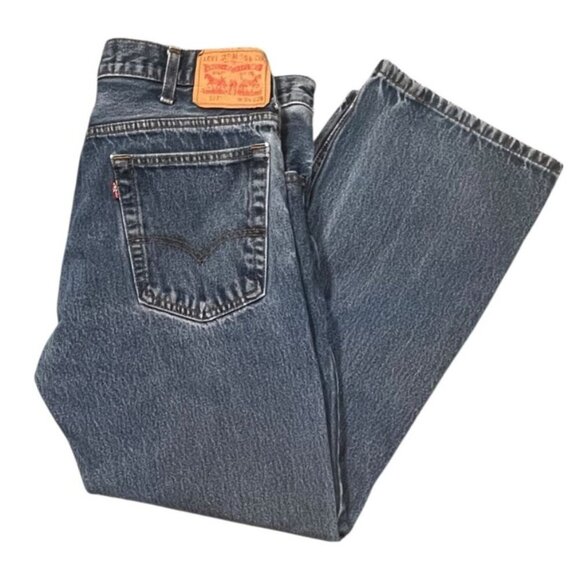 Levi’s 517 Red Tab Bootcut Jeans 34x29 Medium Wash - Picture 8 of 8